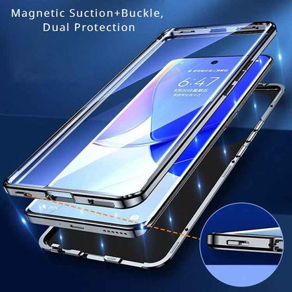 OPPO Reno11 Pro Double Sided Magnetic Metal Frame Case