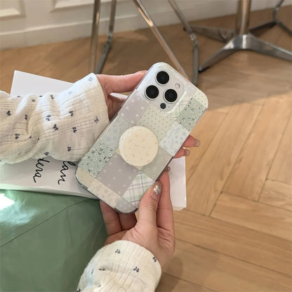 Patchwork PopGrip Case - iPhone