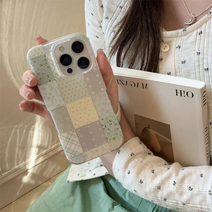 Patchwork PopGrip Case - iPhone