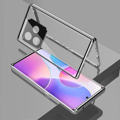 Redmi Note 13 Pro+ Double Sided Magnetic Metal Frame Case