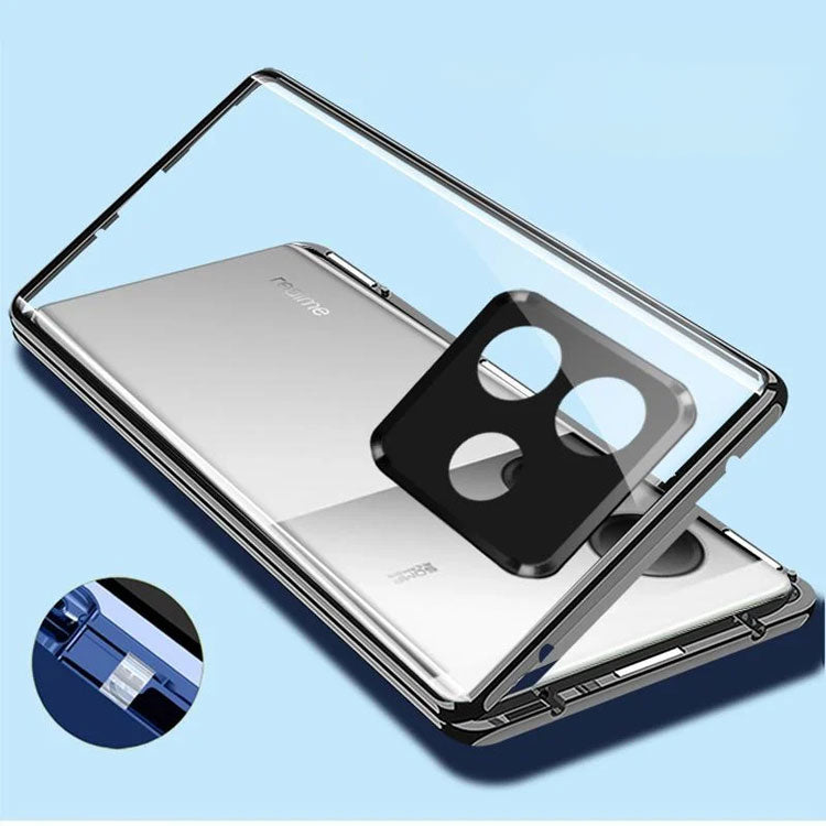 Redmi Note 13 Pro+ Double Sided Magnetic Metal Frame Case