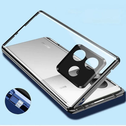 Redmi Note Series - Double Sided Magnetic Metal Frame Case