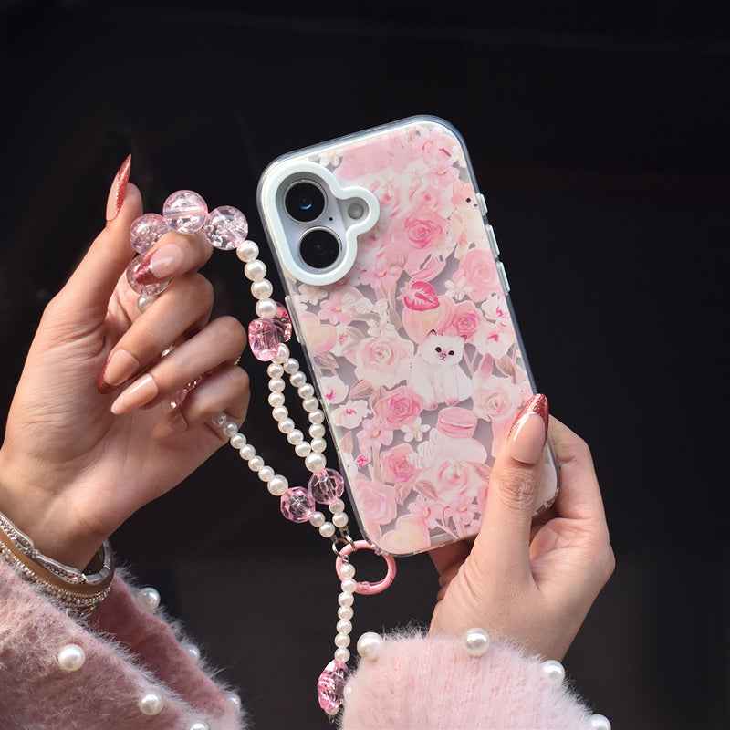 Rosey Paws Charm - iPhone