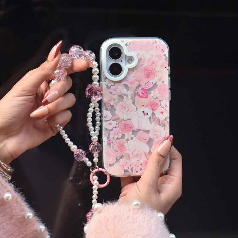 Rosey Paws Charm - iPhone