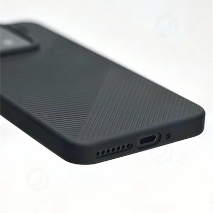 Frosting Matte Stripe Pattern Case - Xiaomi