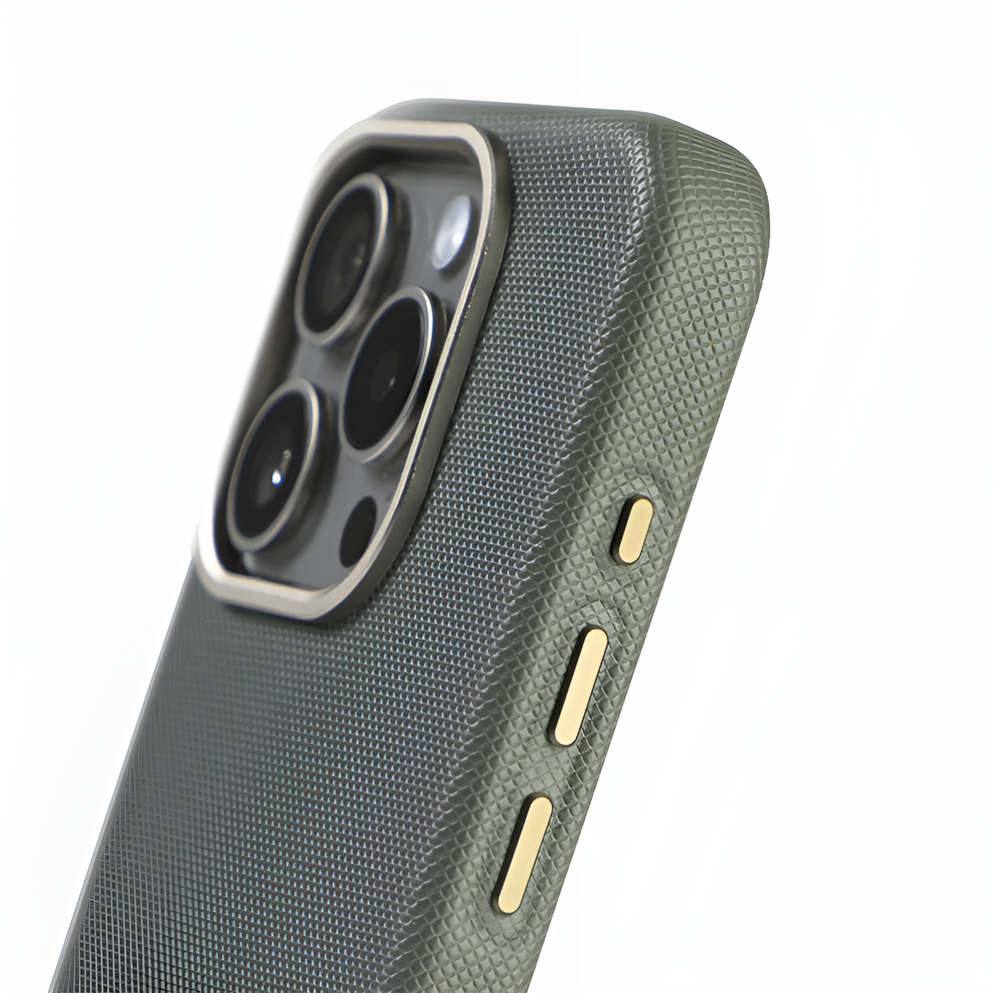 Diamond Texture Leather Case