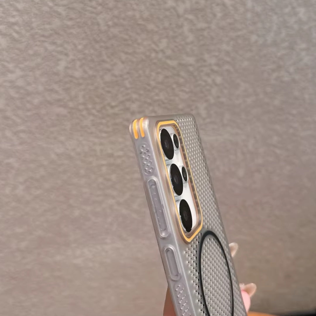 Grid Mesh Cooling MagSafe Case