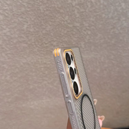 Grid Mesh Cooling MagSafe Case