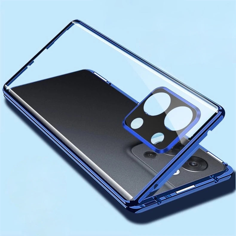 Redmi Note 13 Pro Double Sided Magnetic Metal Frame Case