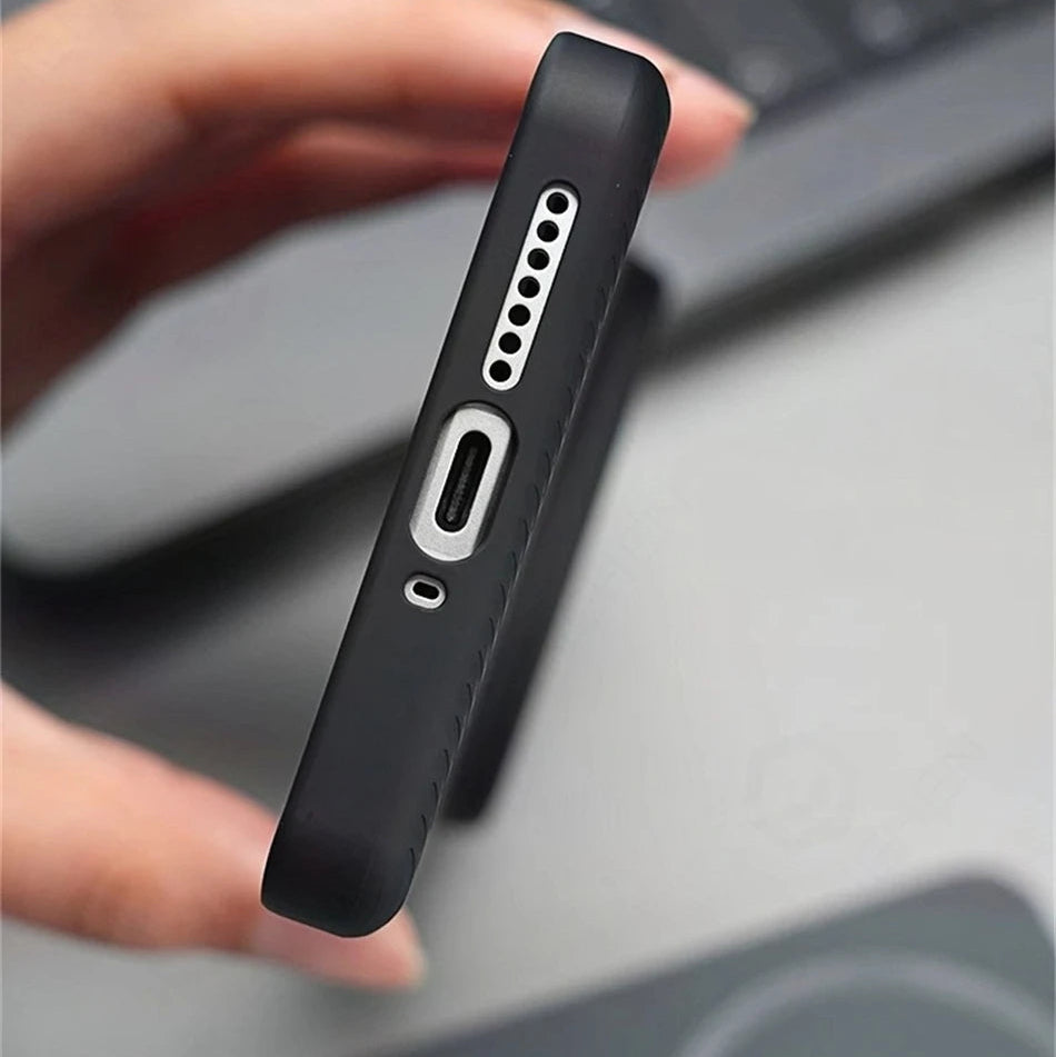 Frosting Matte Stripe Pattern Case - Xiaomi