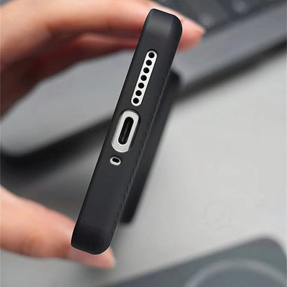 Frosting Matte Stripe Pattern Case - Xiaomi