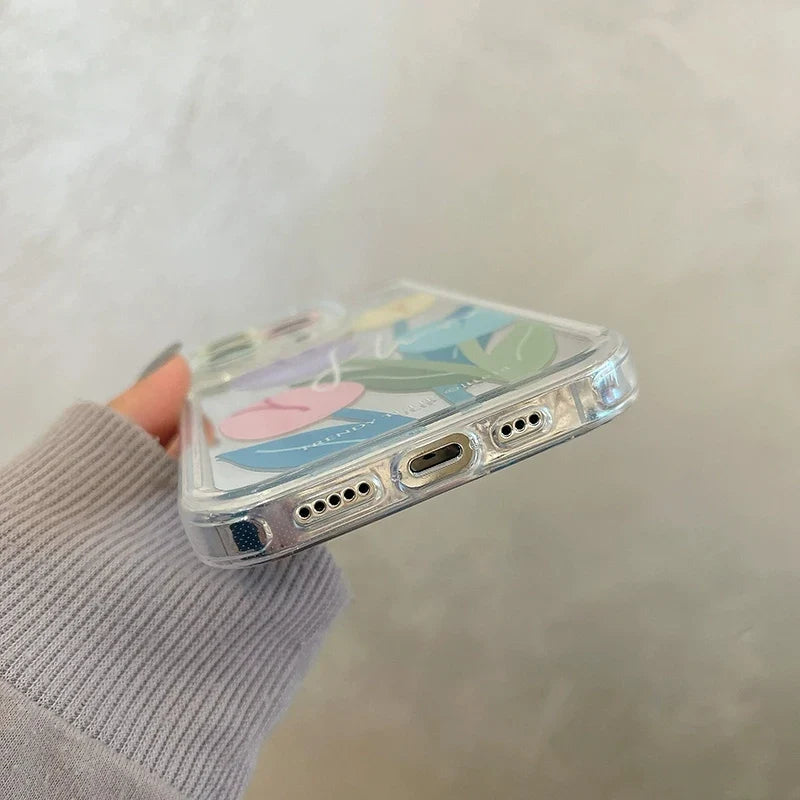 Tulip Floral Case -iPhone