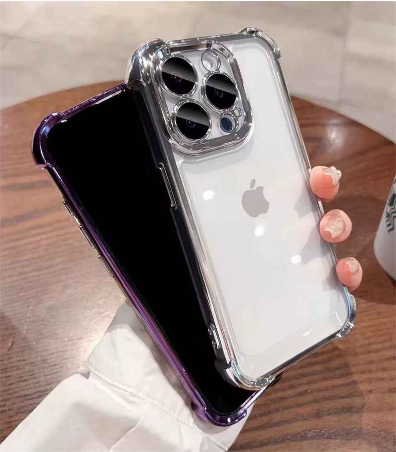 iPhone 16 Series - Crystal Edge Transparent Bumper Case