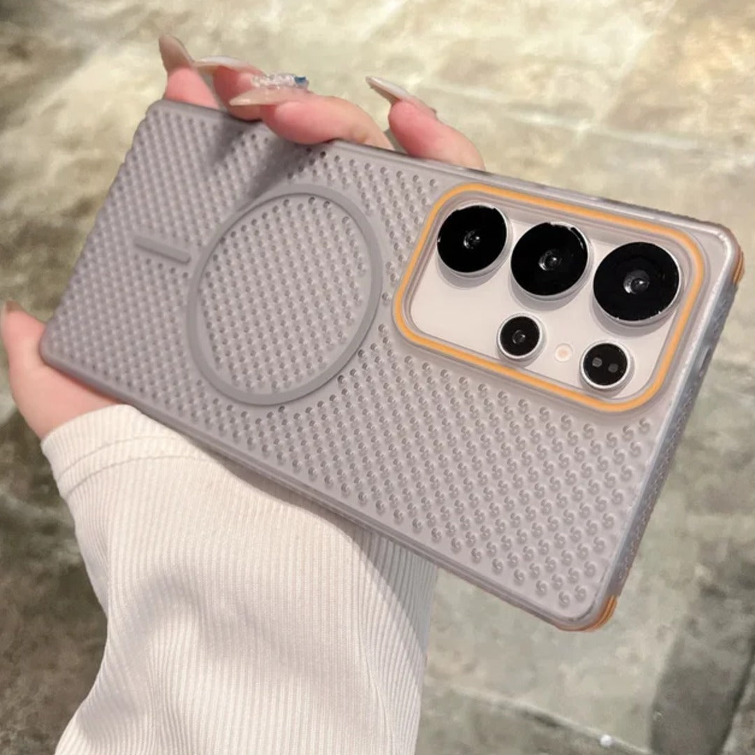 Grid Mesh Cooling MagSafe Case