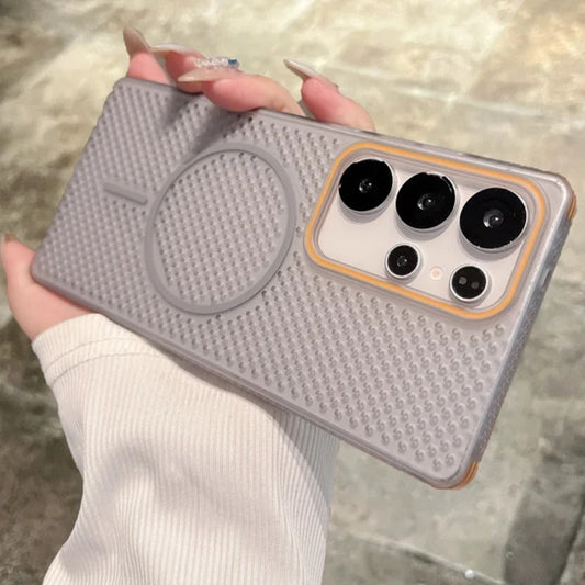 Grid Mesh Cooling MagSafe Case