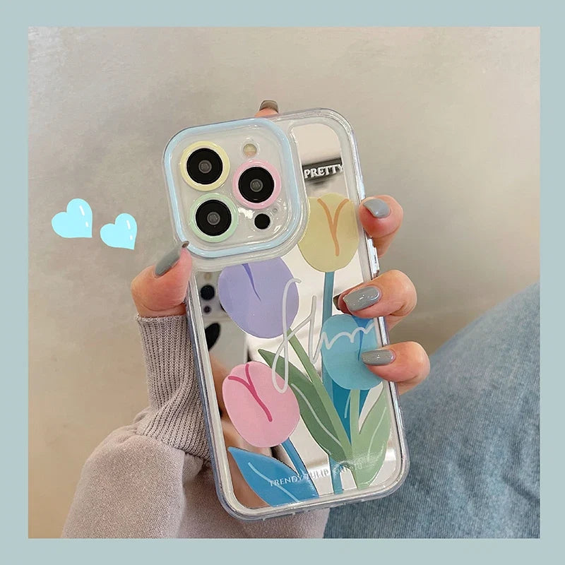 Tulip Floral Case -iPhone