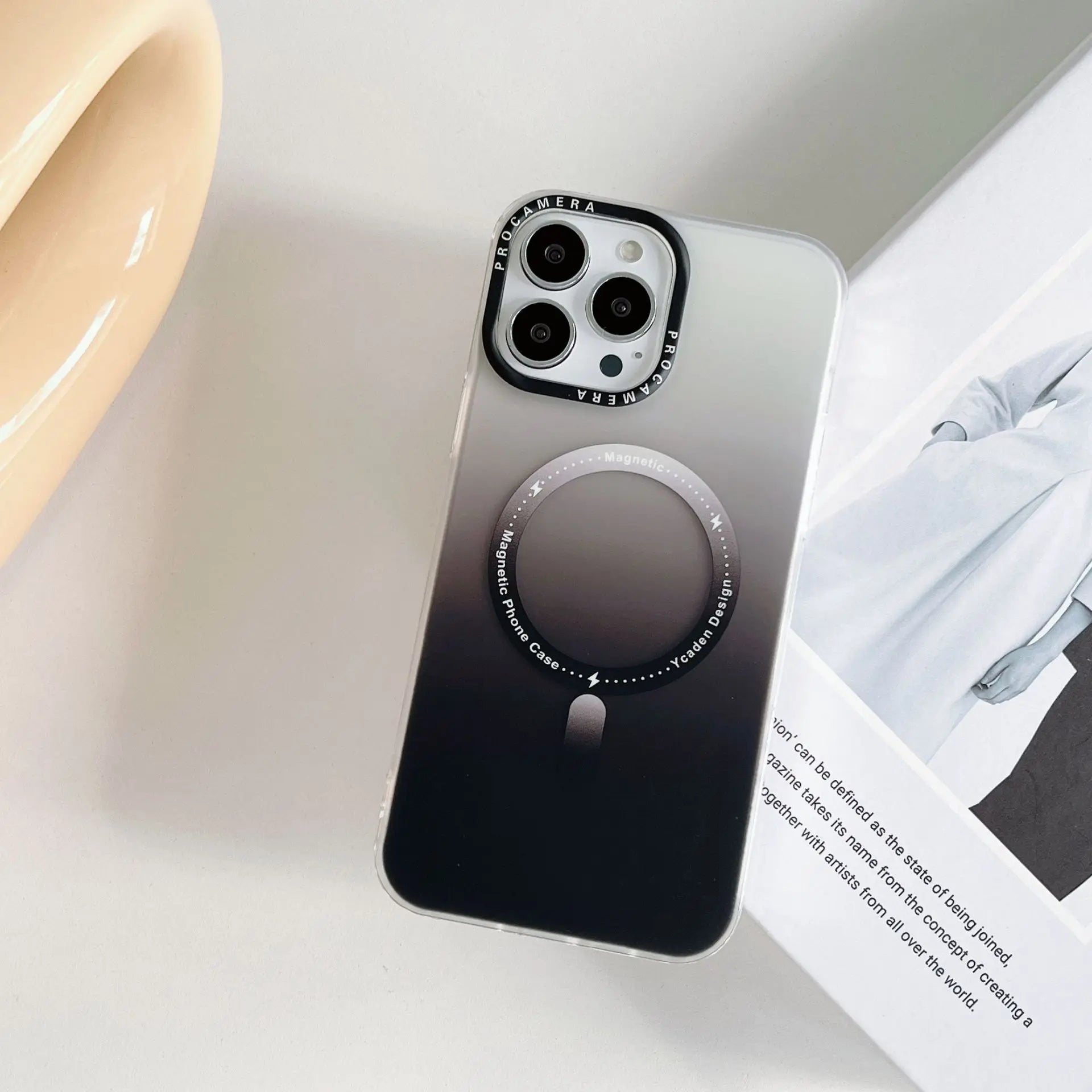 Gradient MagSafe Matte Slim Case an Product By GoGirlish
