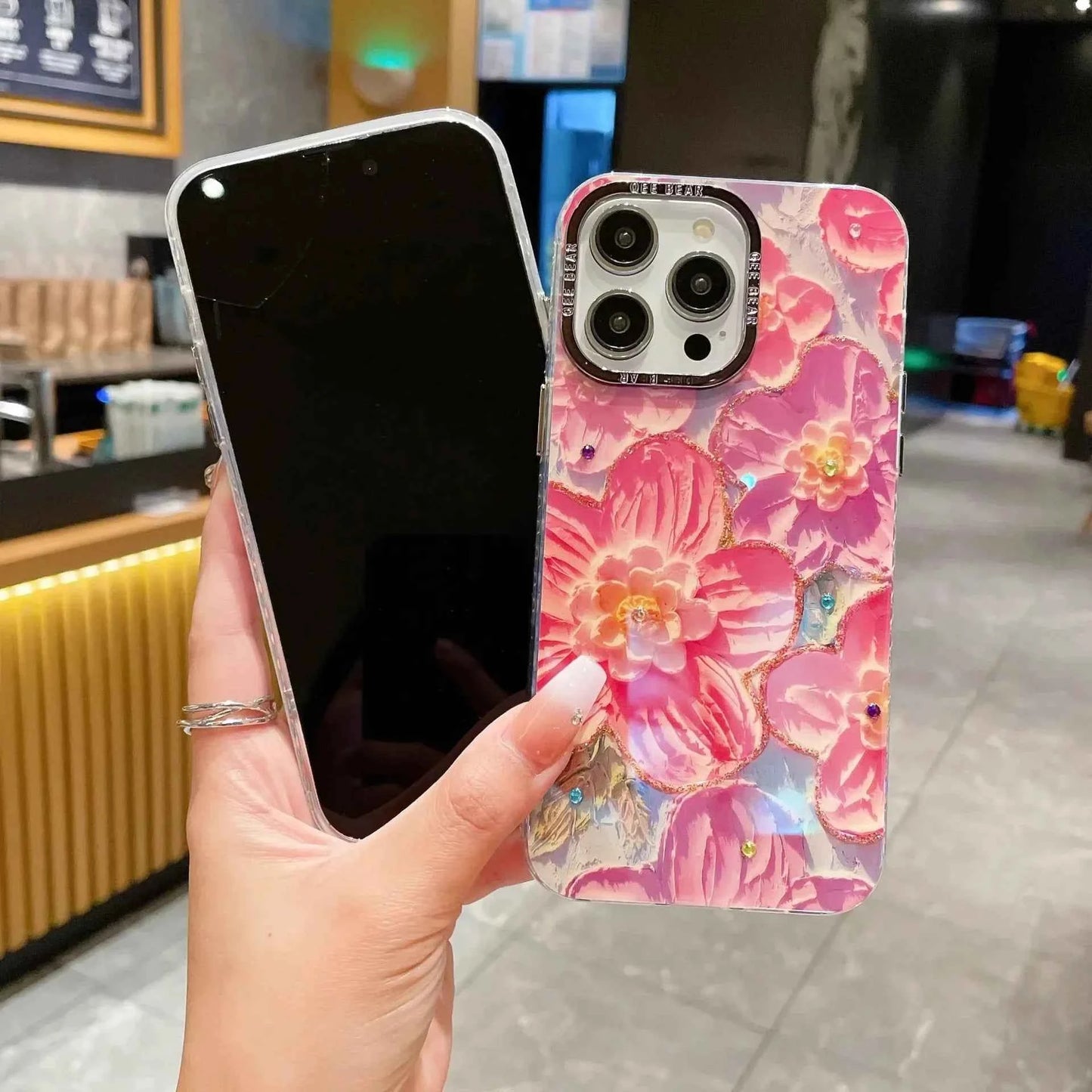 Artisanal Oil Painting Case - iPhone