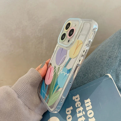 Tulip Floral Case -iPhone
