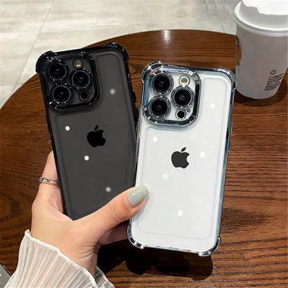 iPhone 16 Pro Max Crystal Edge Transparent Bumper Case