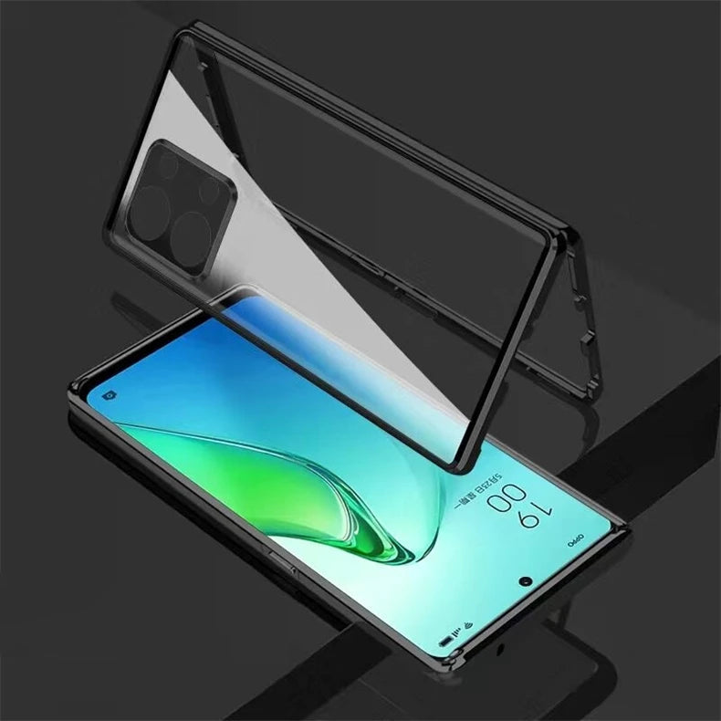 Redmi Note 13 Pro Double Sided Magnetic Metal Frame Case