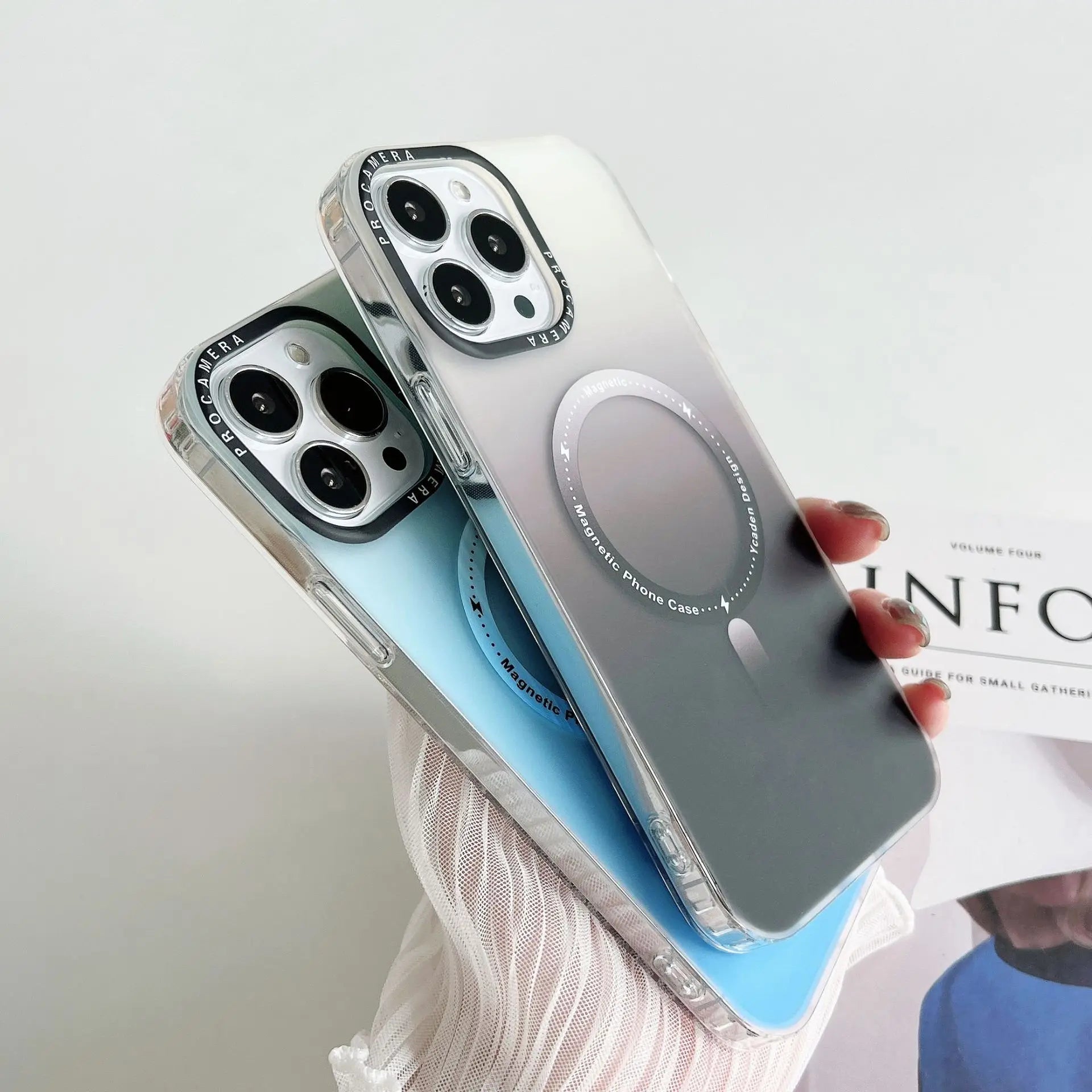 Gradient MagSafe Matte Slim Case an Product By GoGirlish