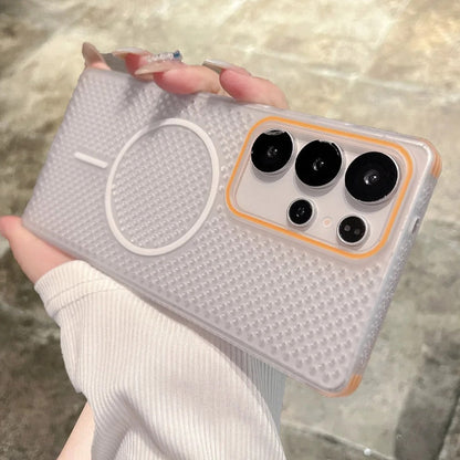 Grid Mesh Cooling MagSafe Case