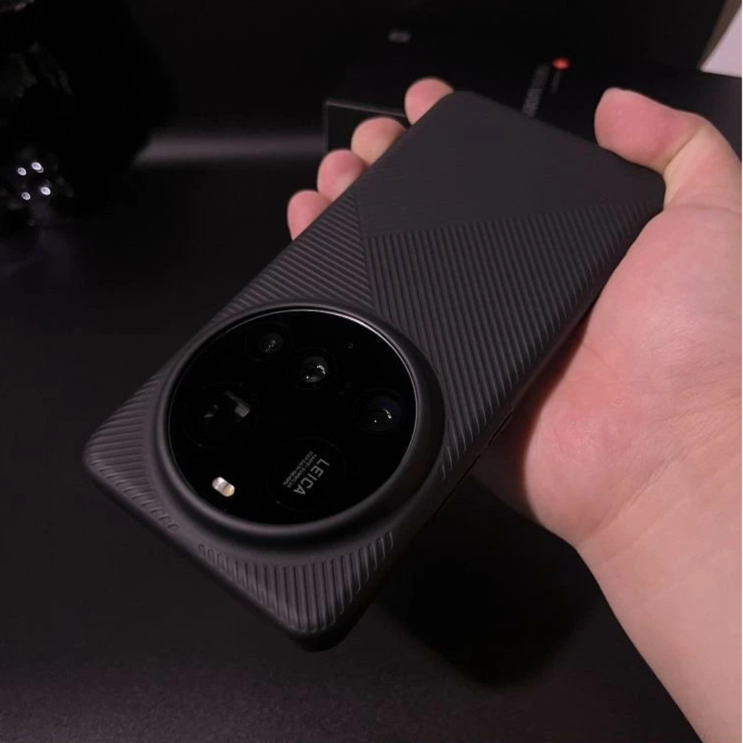Frosting Matte Stripe Pattern Case - Xiaomi