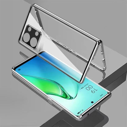 Redmi Note 13 Pro Double Sided Magnetic Metal Frame Case