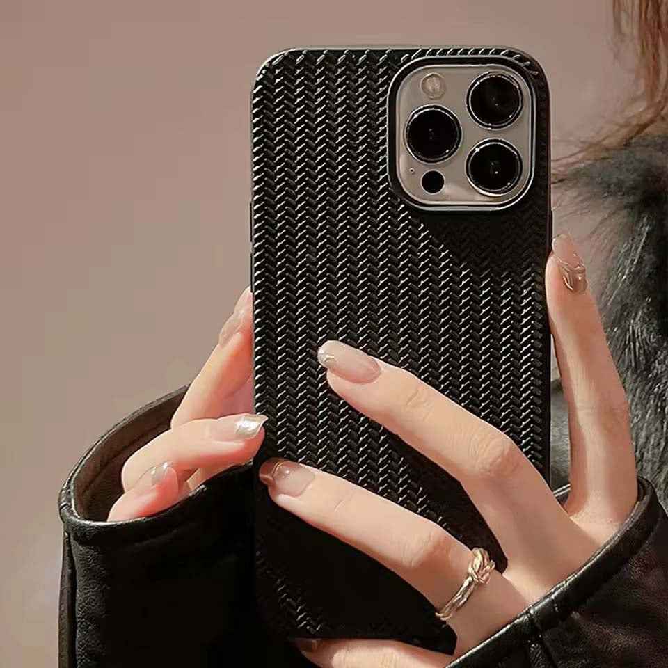 Knitted Grip Shield Case - Iphone
