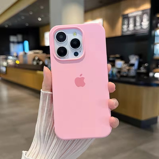 iPhone 16 Series- Original Silicone Logo Case