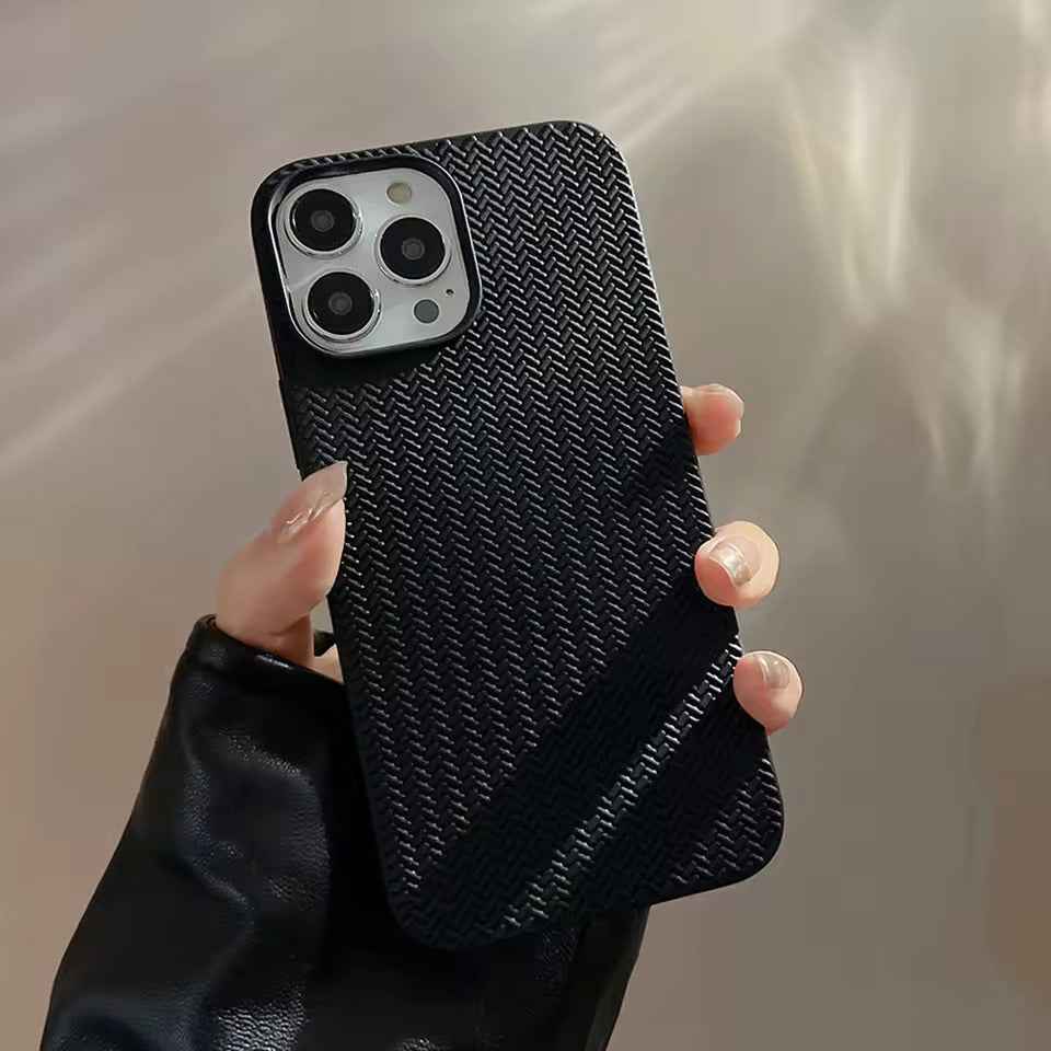 Knitted Grip Shield Case - Iphone