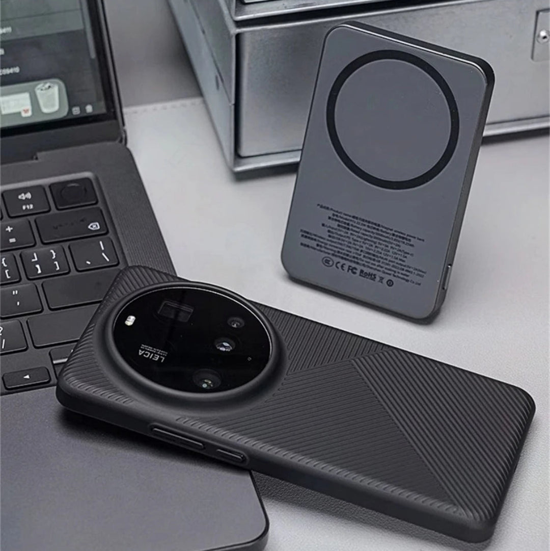 Frosting Matte Stripe Pattern Case - Xiaomi