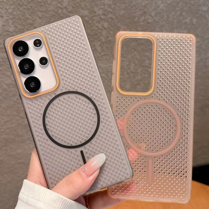 Grid Mesh Cooling MagSafe Case