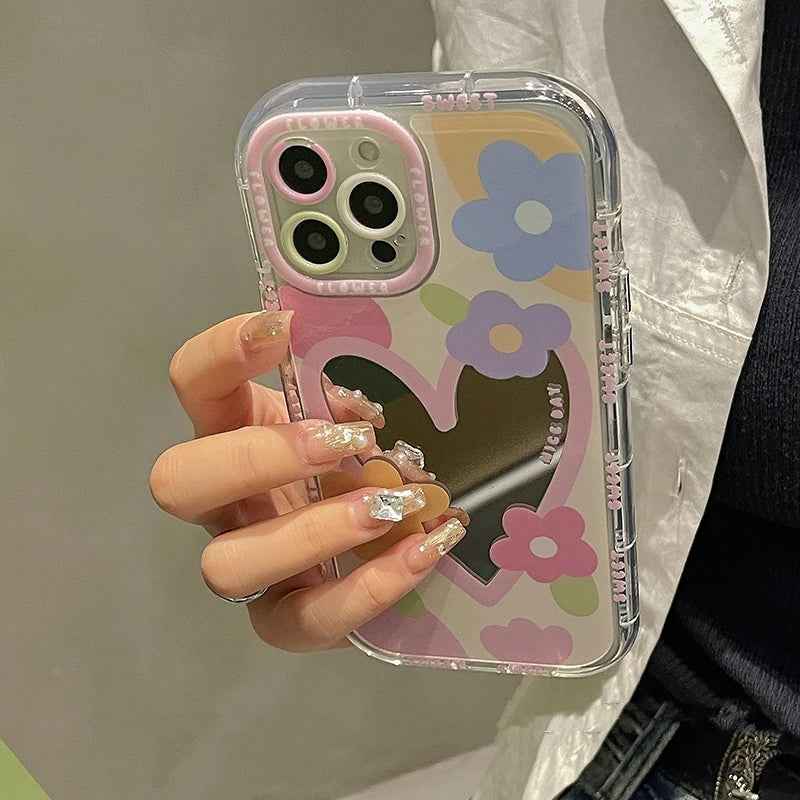 Sweet Heart Floral Case - iPhone