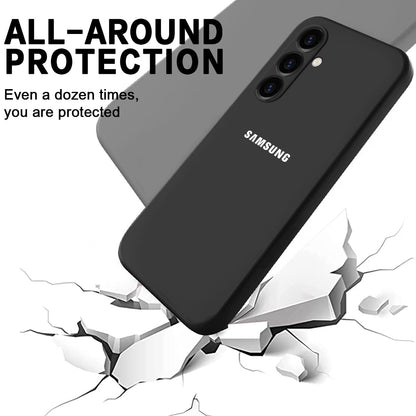 Galaxy A55 OG Silicone Logo Case