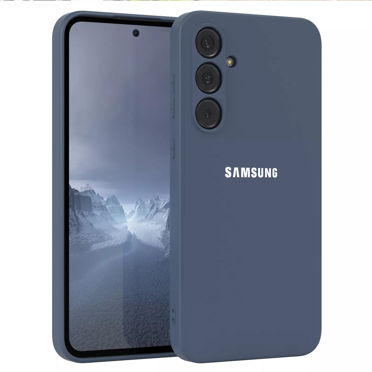 Galaxy A55 OG Silicone Logo Case