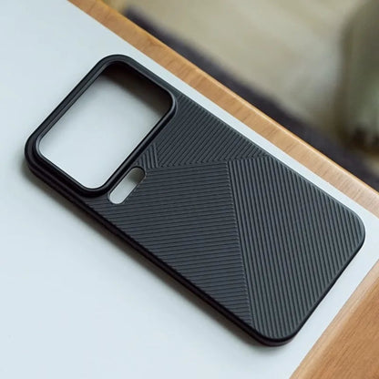 Frosting Matte Stripe Pattern Case - Xiaomi