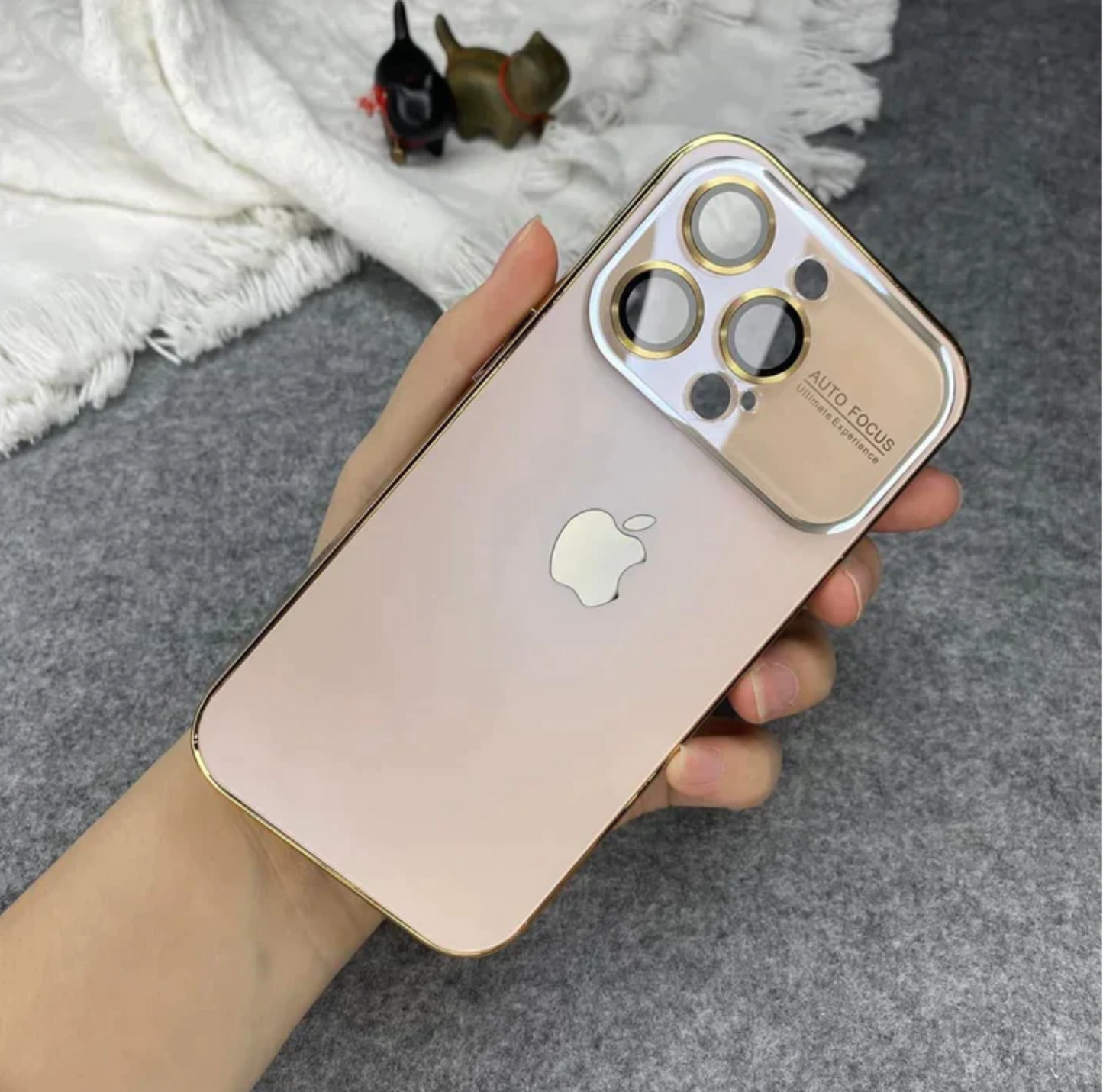 iPhone 15 Series - Electroplated Chrome Lens Case