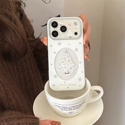 Icy Bloom Case - iPhone