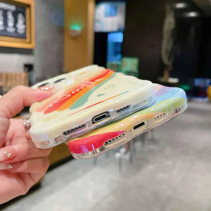 Rainbow Silicone Case- iPhone