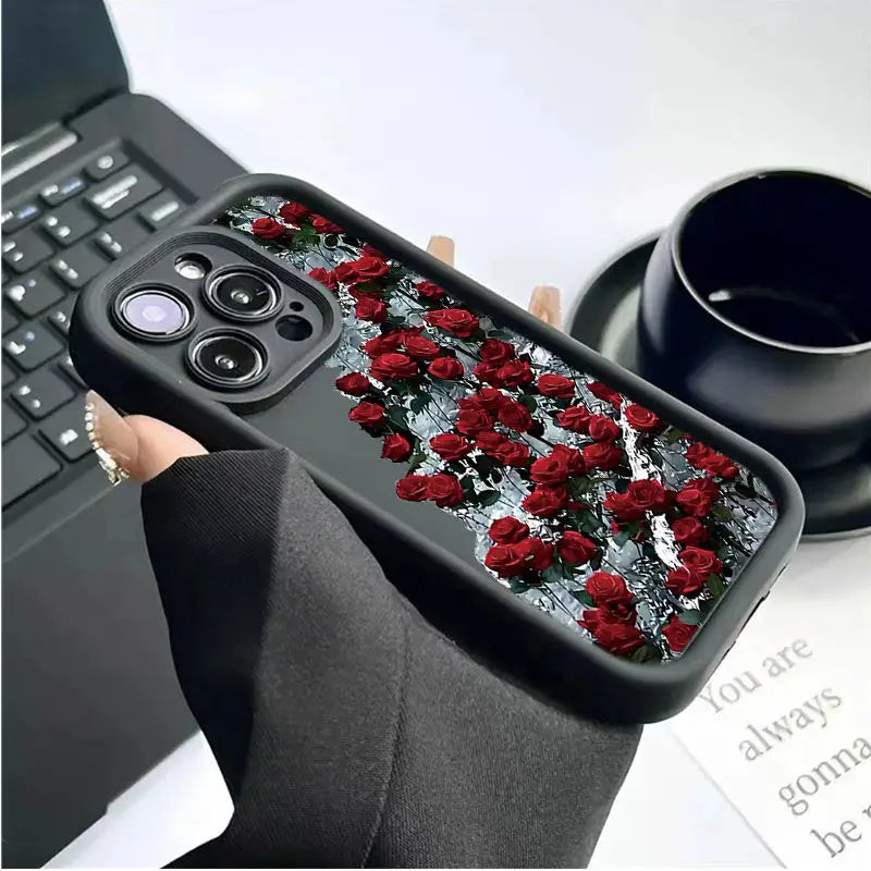 Floral Design Case - iPhone
