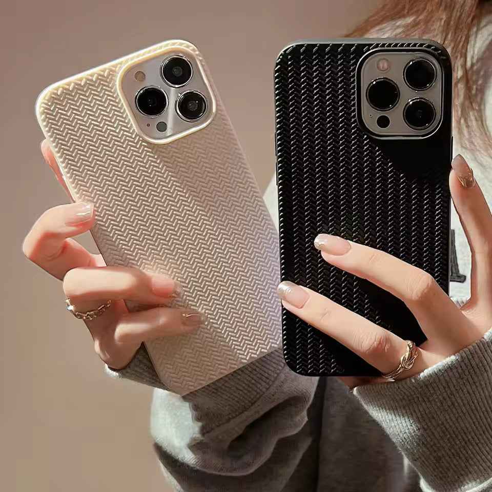 Knitted Grip Shield Case - Iphone