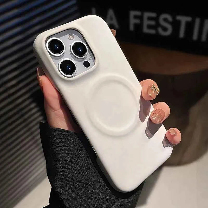 Suede Leather MagSafe Case