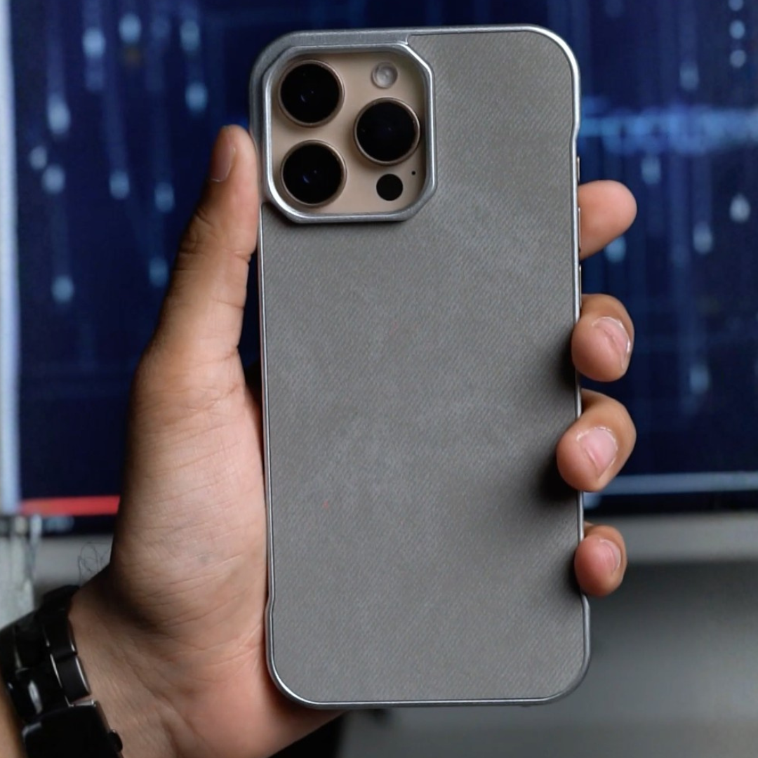 Borderless Elegance Leather Case