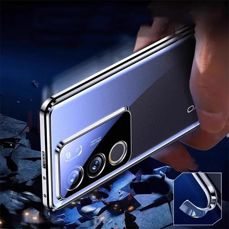 Vivo V29 Pro Double Sided Magnetic Metal Frame Case