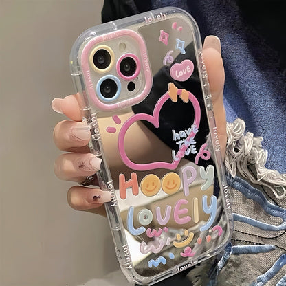 Lovely Heart Mirror Case