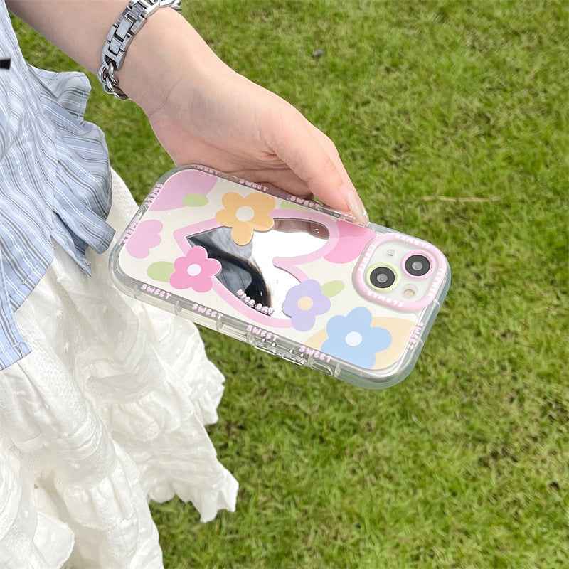 Sweet Heart Floral Case - iPhone