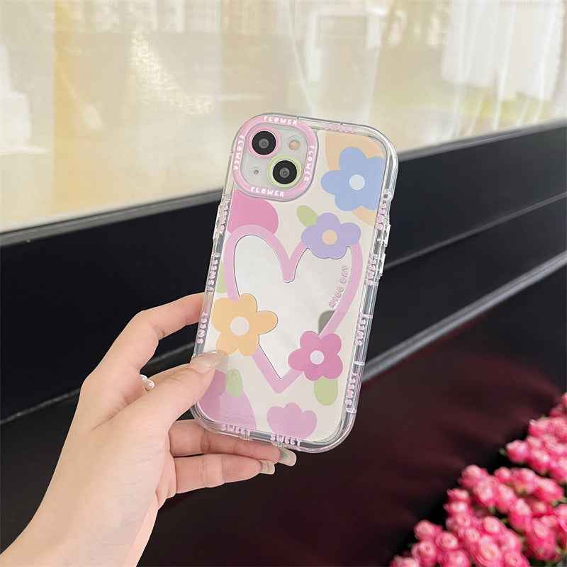 Sweet Heart Floral Case - iPhone