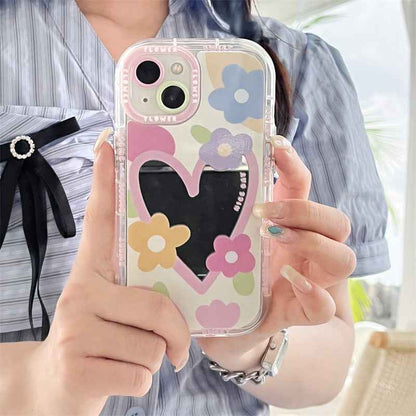Sweet Heart Floral Case - iPhone